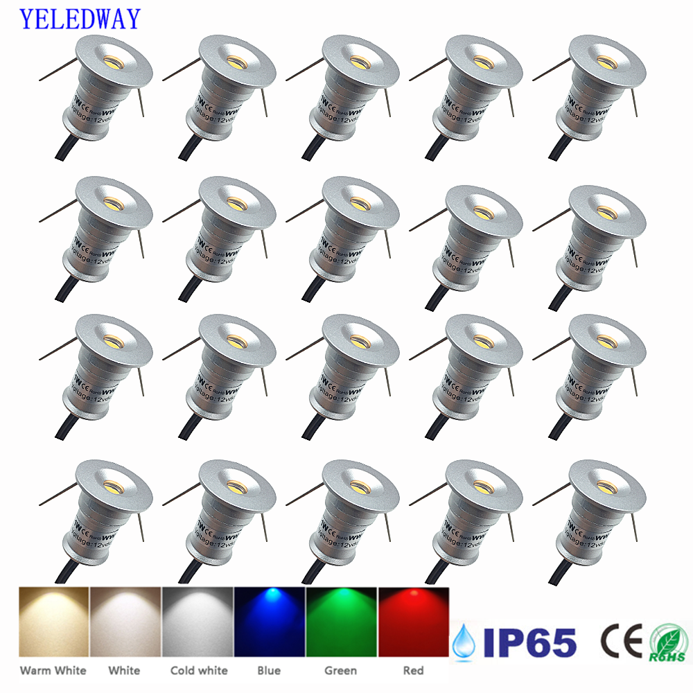 Outdoor Lighting For Steps - Lampu Sorot Luar Ruangan Tersembunyi 1W,