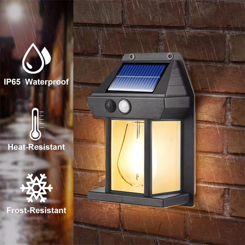 Outdoor Lighting Amazon - Lampu Dinding tenaga surya, lampu bohlam