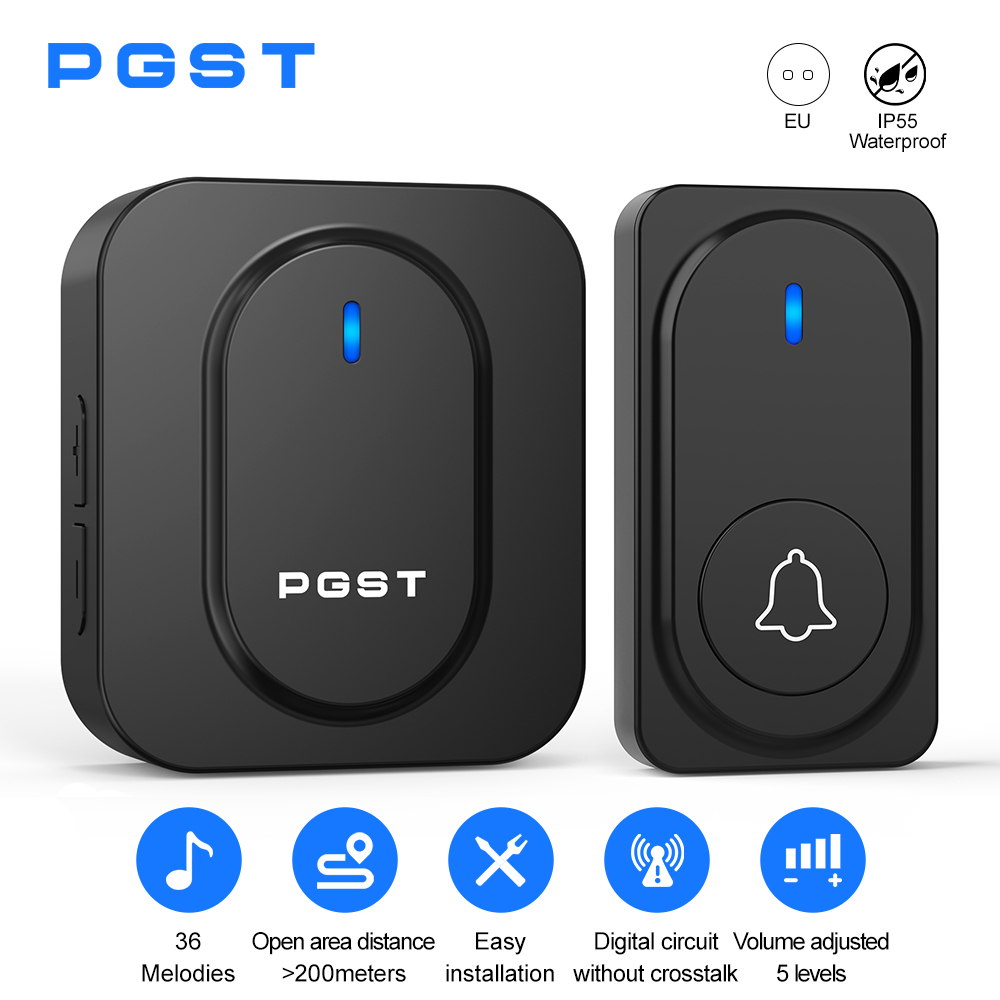 Outdoor Lighting Wireless - Bel Pintu Nirkabel PGST 36 Nada