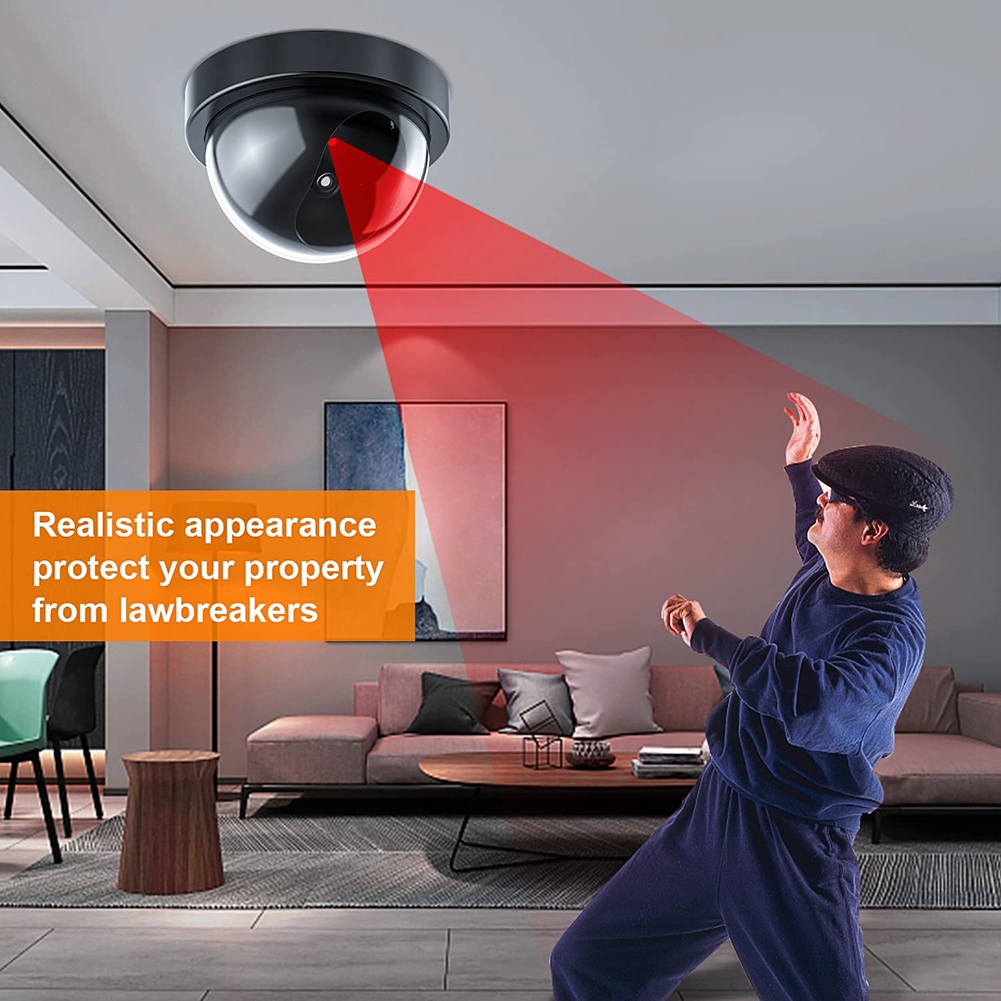 Outdoor Lighting Wireless - Kamera Keamanan Tiruan, Kamera Palsu Dengan