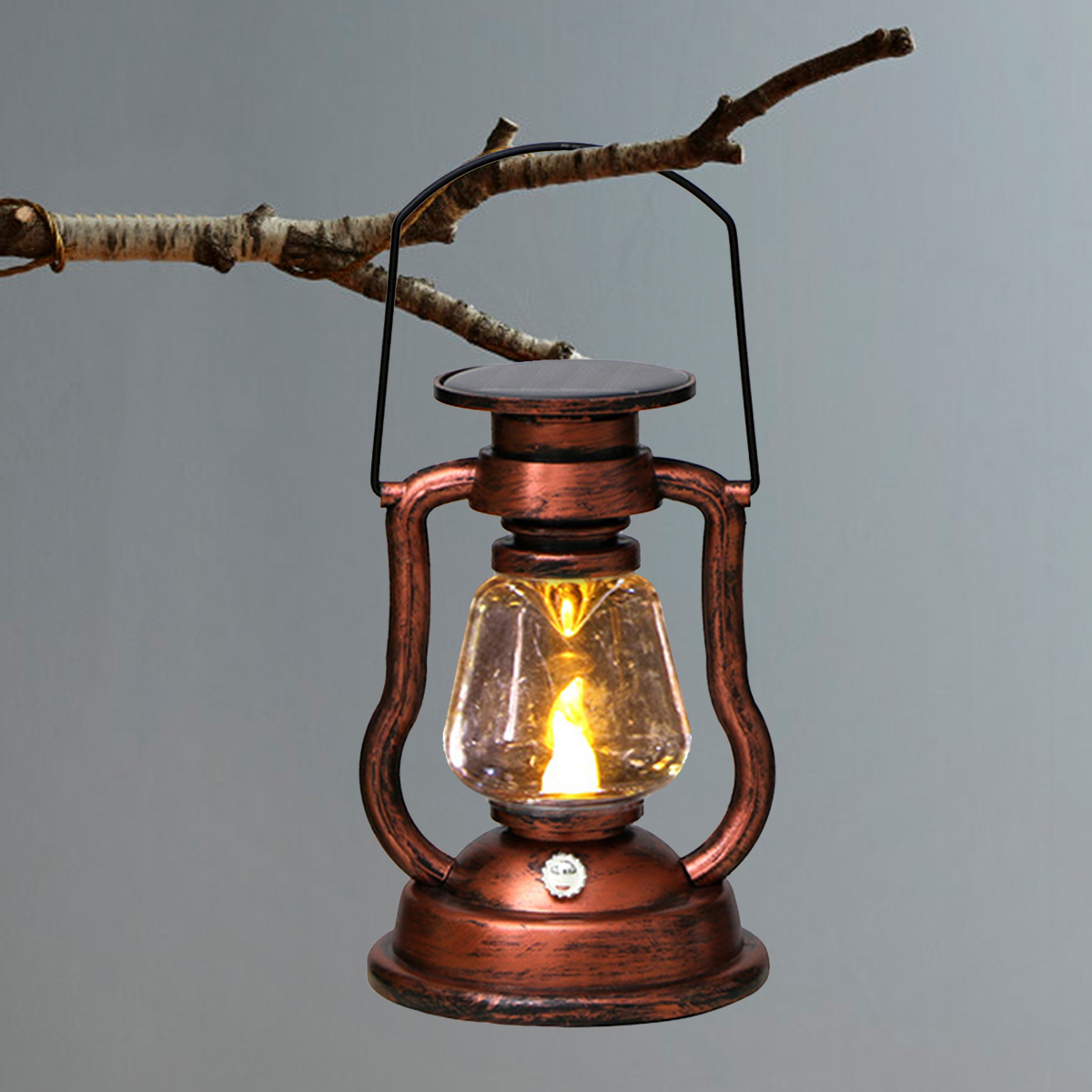 Photocell Outdoor Lighting - Lampu Atmosfer Retro LED Tenaga Surya