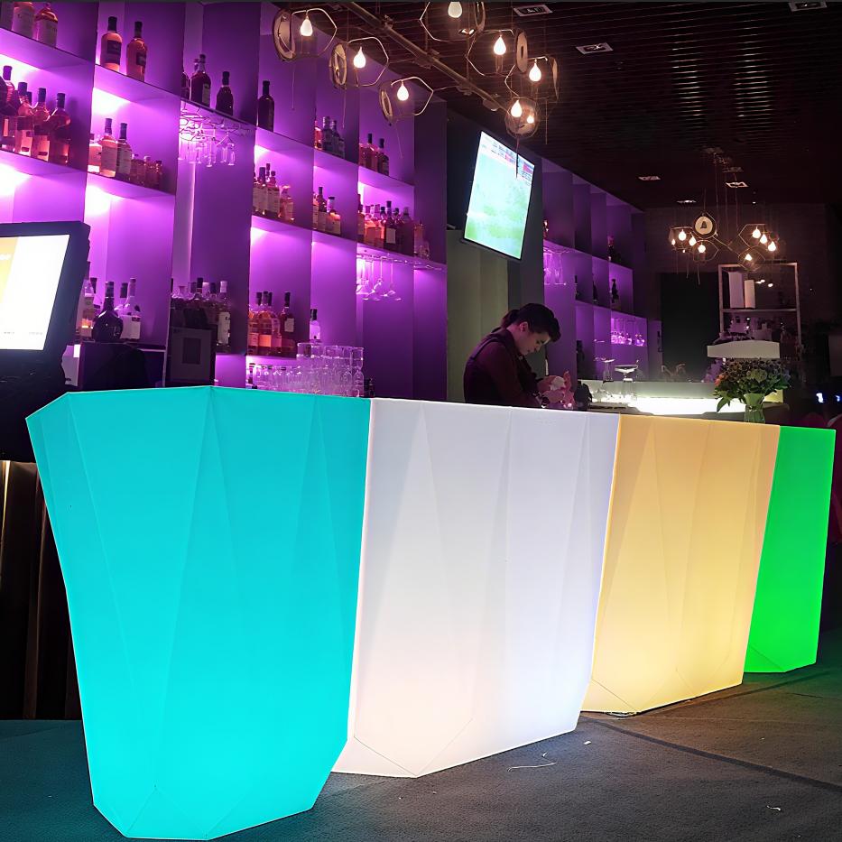 Outdoor Lighting Rental For Party - Meja Bar LED Outdoor untuk Kedai
