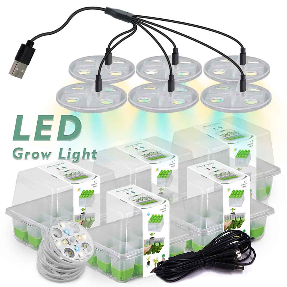 Outdoor Lighting Box - Kit baki tanaman lampu tumbuh LED,