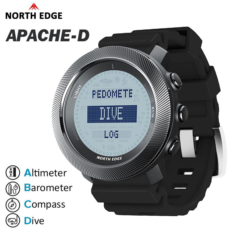 Outdoor Lighting For Steps - NORTH EDGE APACHE-D Jam Tangan Digital