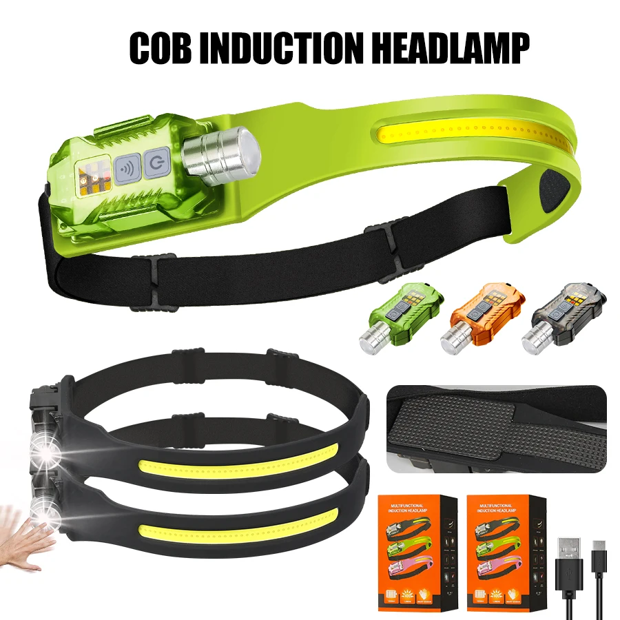 Outdoor Lighting Portable - Lampu Kepala LED yang Kuat, Senter