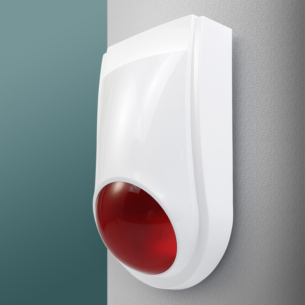 Outdoor Lighting Wireless - Sirene Flash Nirkabel E6 Lampu Led