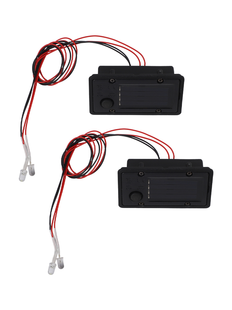 Outdoor Lighting Box - 2 Buah Kotak Lampu Tenaga Surya