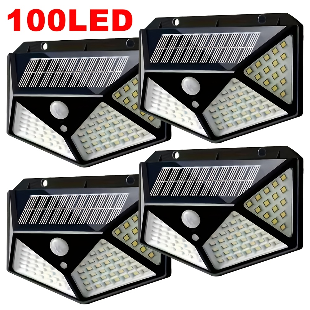 Outdoor Lighting Portable - Lampu Taman Tenaga Surya 100LED, Lampu