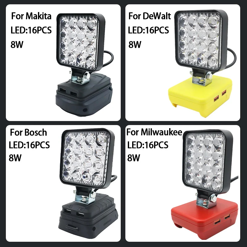 Outdoor Lighting Milwaukee - Lampu Led untuk Dewalt untuk Milwaukee