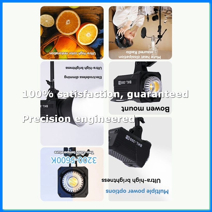 Outdoor Lighting Wireless - Lampu Video LED Bi 300W, Pencahayaan