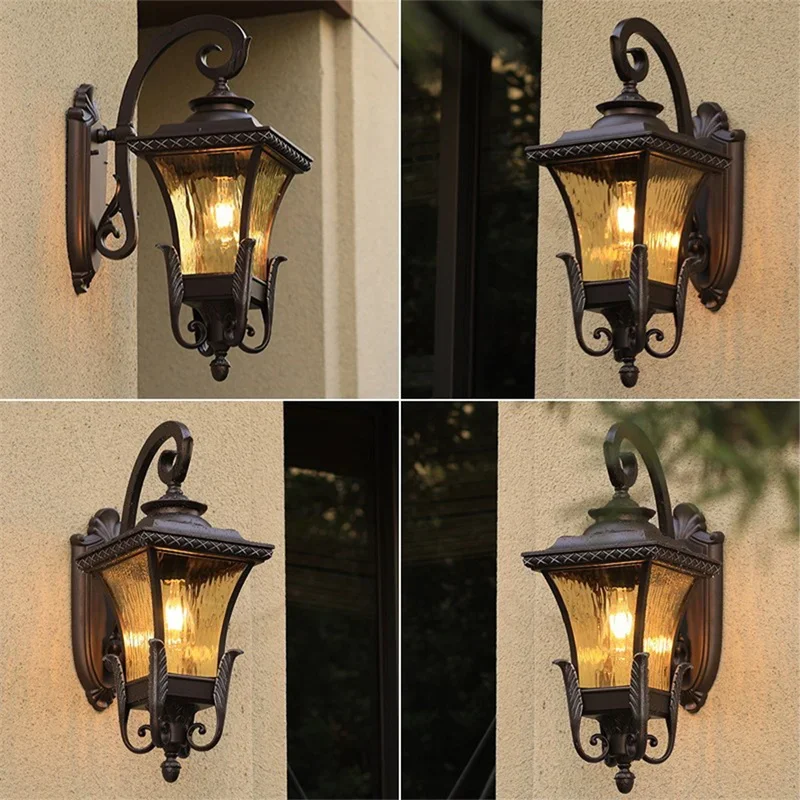 Outdoor Lighting Amazon - Lampu Dinding Luar Ruangan Gaya Eropa