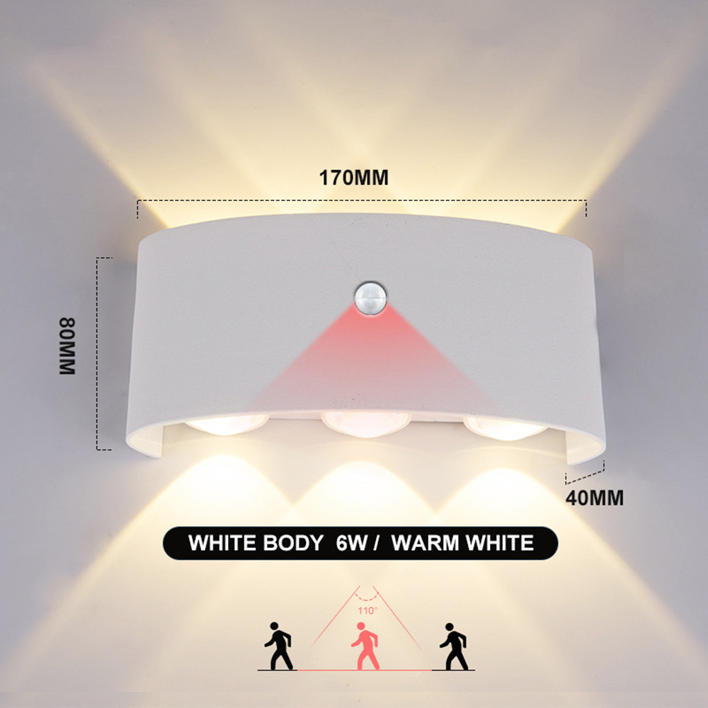 Outdoor Lighting Amazon - PIR Sensor Gerak Lampu Dinding AC85-265V