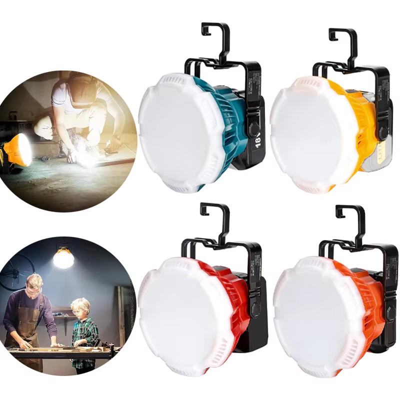 Outdoor Lighting Milwaukee - Lampu kerja LED 24W untuk Makita/Dewalt/Milwaukee/Bosch/deker