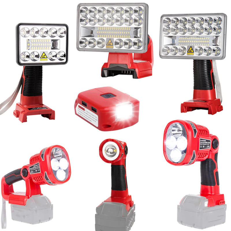 Outdoor Lighting Milwaukee - Lampu Kerja LED untuk Milwaukee 12W