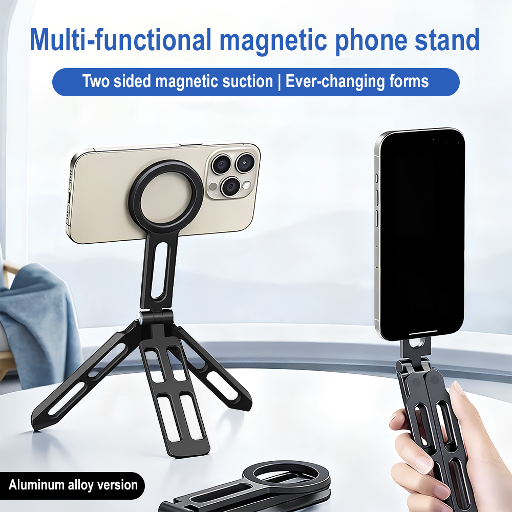 Outdoor Lighting In Photography - Penyangga Ponsel Magnetik Empat-sumbu 360 °