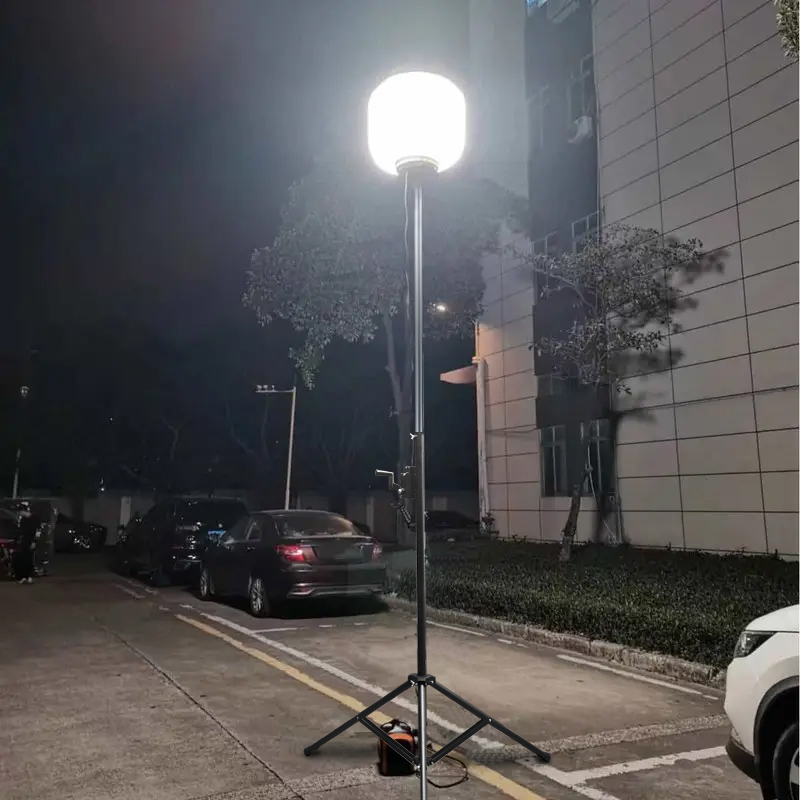 Tiang Teleskopik Luar Ruangan  - Outdoor Lighting Rental For Party ulasan dan harga