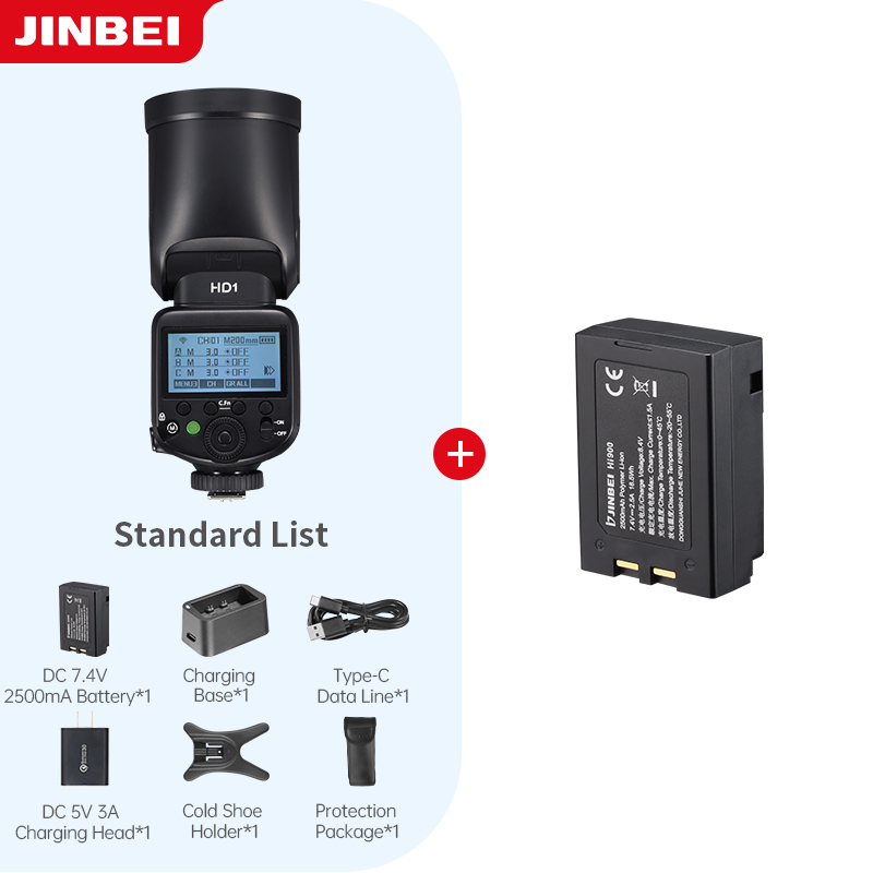 JINBEI HD-1 Round-head HSS Spe - Outdoor Lighting In Photography ulasan dan harga