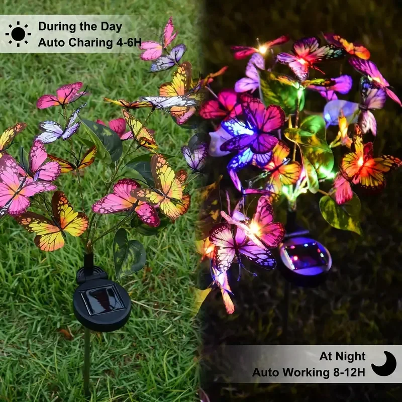 Lampu Taman Kupu-kupu LED Sury - Photocell Outdoor Lighting ulasan dan harga