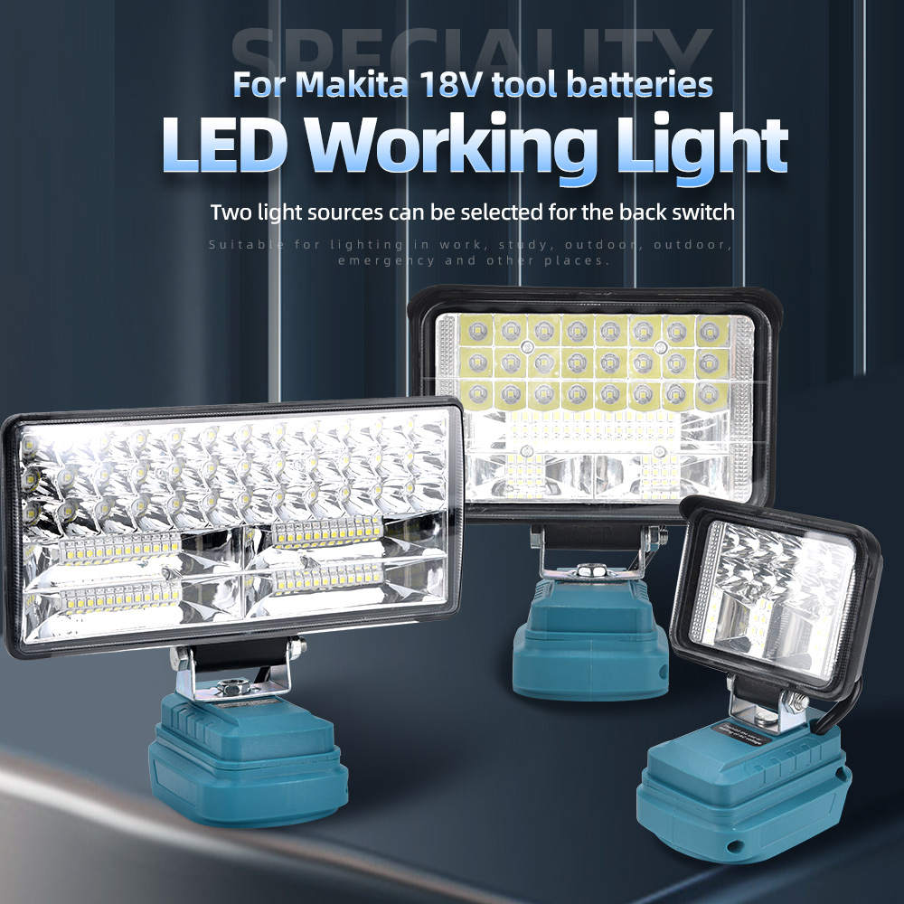 Lampu LED 18V untuk Makita, De - Outdoor Lighting Milwaukee ulasan dan harga