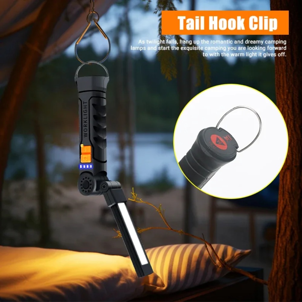 Senter LED COB Portabel Senter - Outdoor Lighting Portable ulasan dan harga