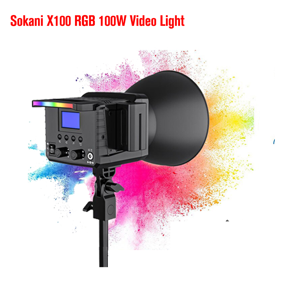 Sokani X100 / X60 Lampu Video  - Outdoor Lighting In Photography ulasan dan harga