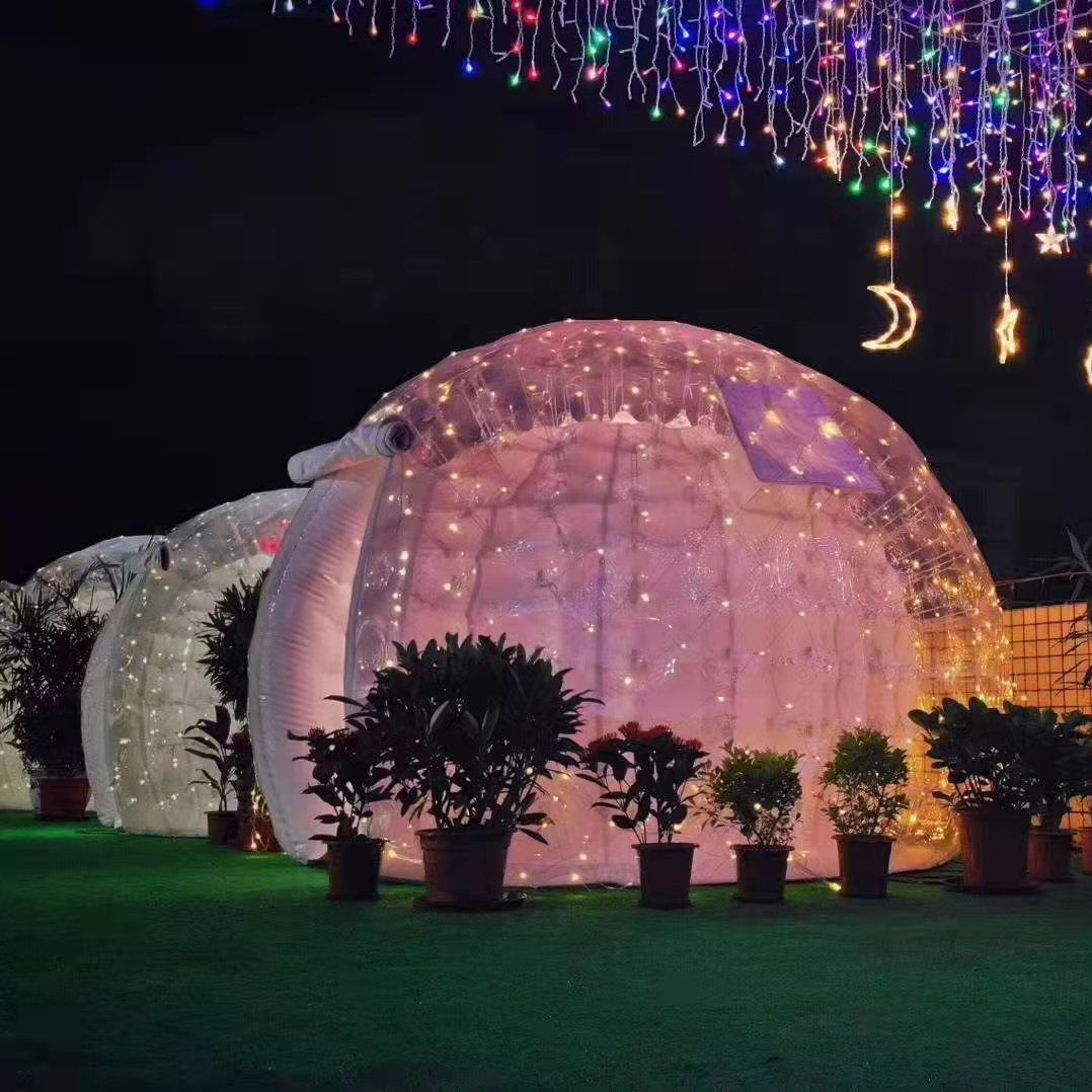 Tenda Gelembung Tiup, Kubah Tr - Outdoor Lighting Rental For Party ulasan dan harga