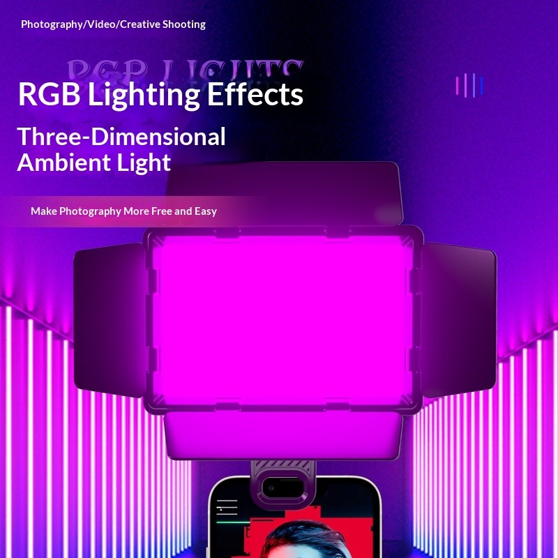 Lampu LED diffuser RGB empat h - Outdoor Lighting In Photography ulasan dan harga