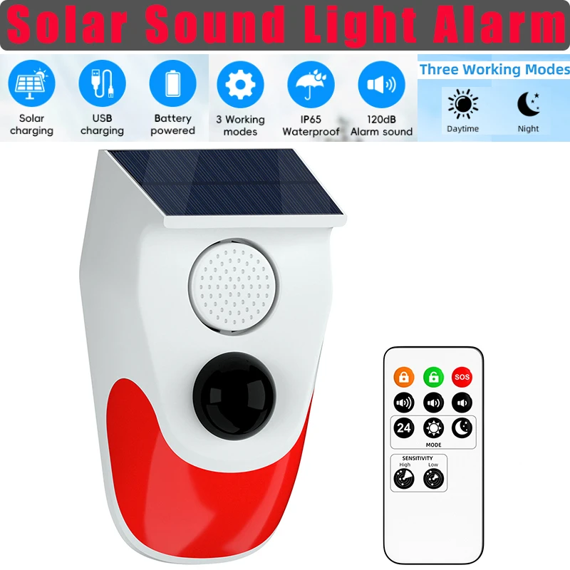 Alarm Suara Lampu Tenaga Surya - Outdoor Lighting Wireless ulasan dan harga