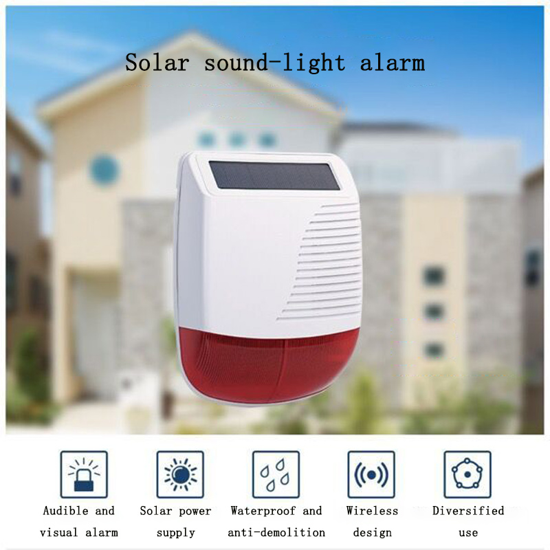 Alarm Suara dan Visual Cerdas  - Outdoor Lighting Wireless ulasan dan harga