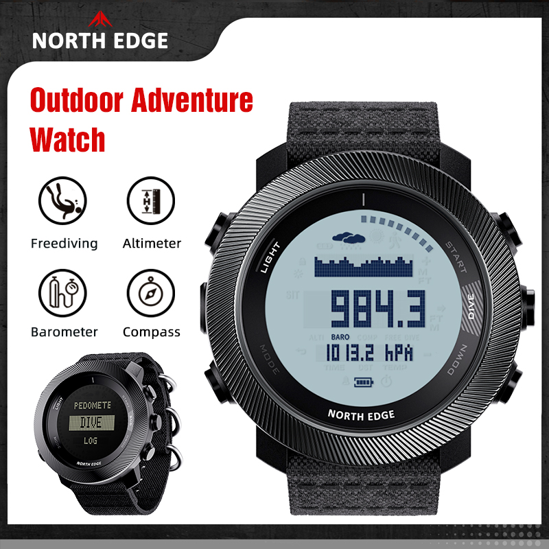 NORTH EDGE APACHE-D Jam Tangan - Outdoor Lighting For Steps ulasan dan harga