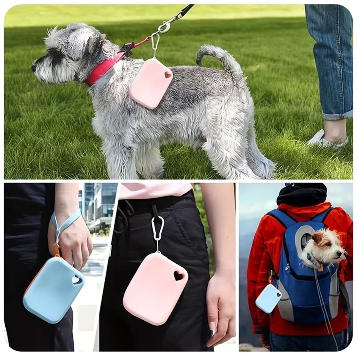 Tas Camilan Anjing Silikon Por - Outdoor Lighting Portable ulasan dan harga