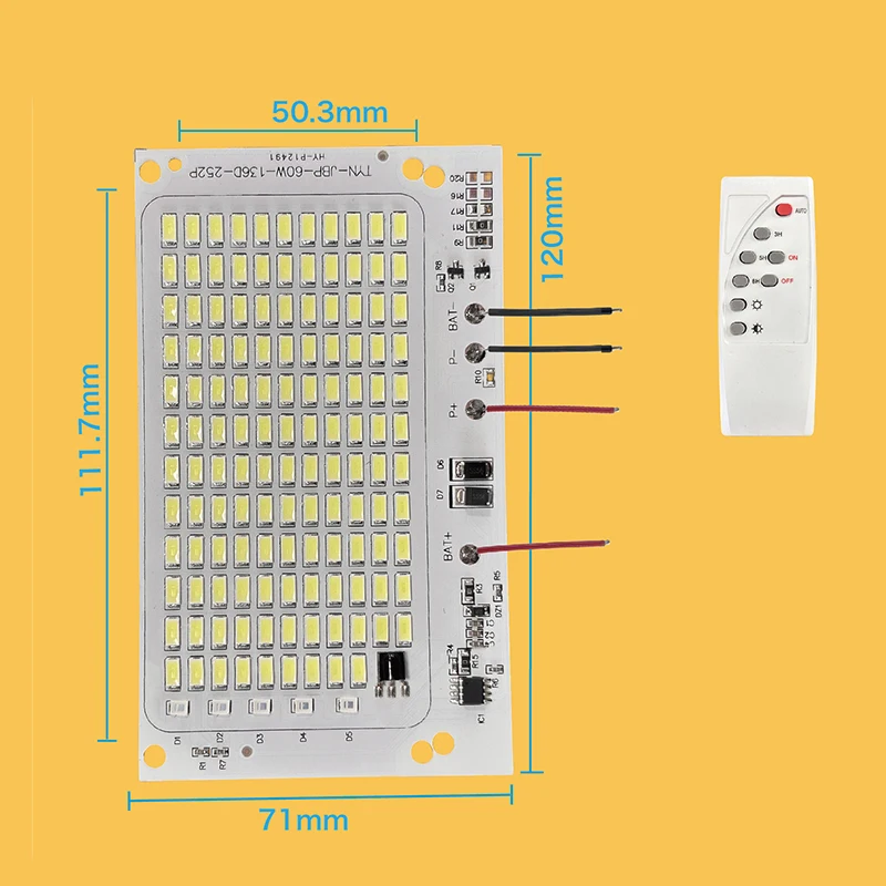 1 Buah 10W-600W LED Energi Sur - Photocell Outdoor Lighting ulasan dan harga