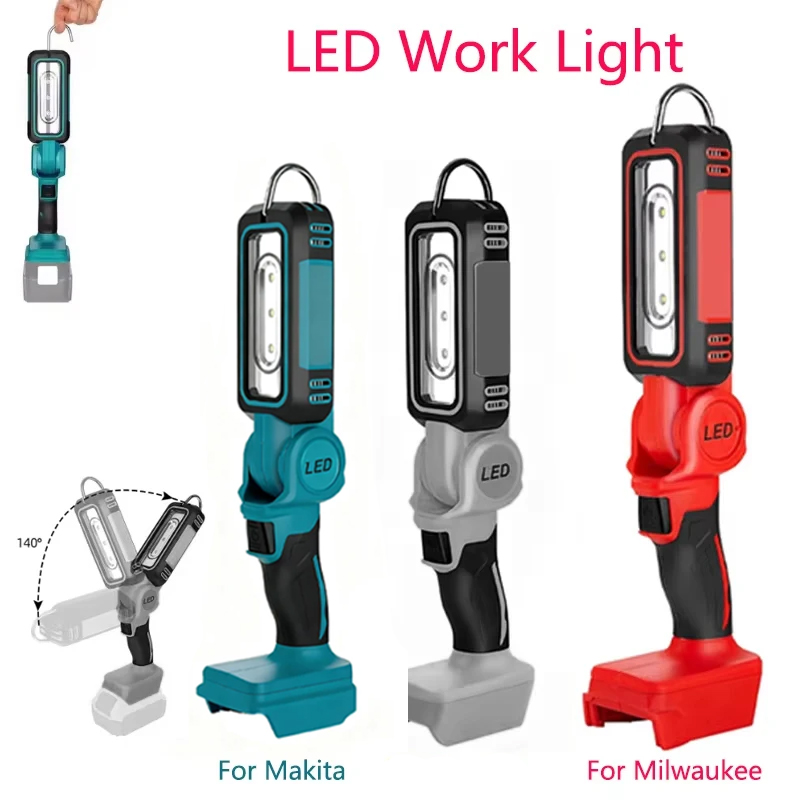 Lampu Kerja LED Tanpa Kabel 12 - Outdoor Lighting Milwaukee ulasan dan harga