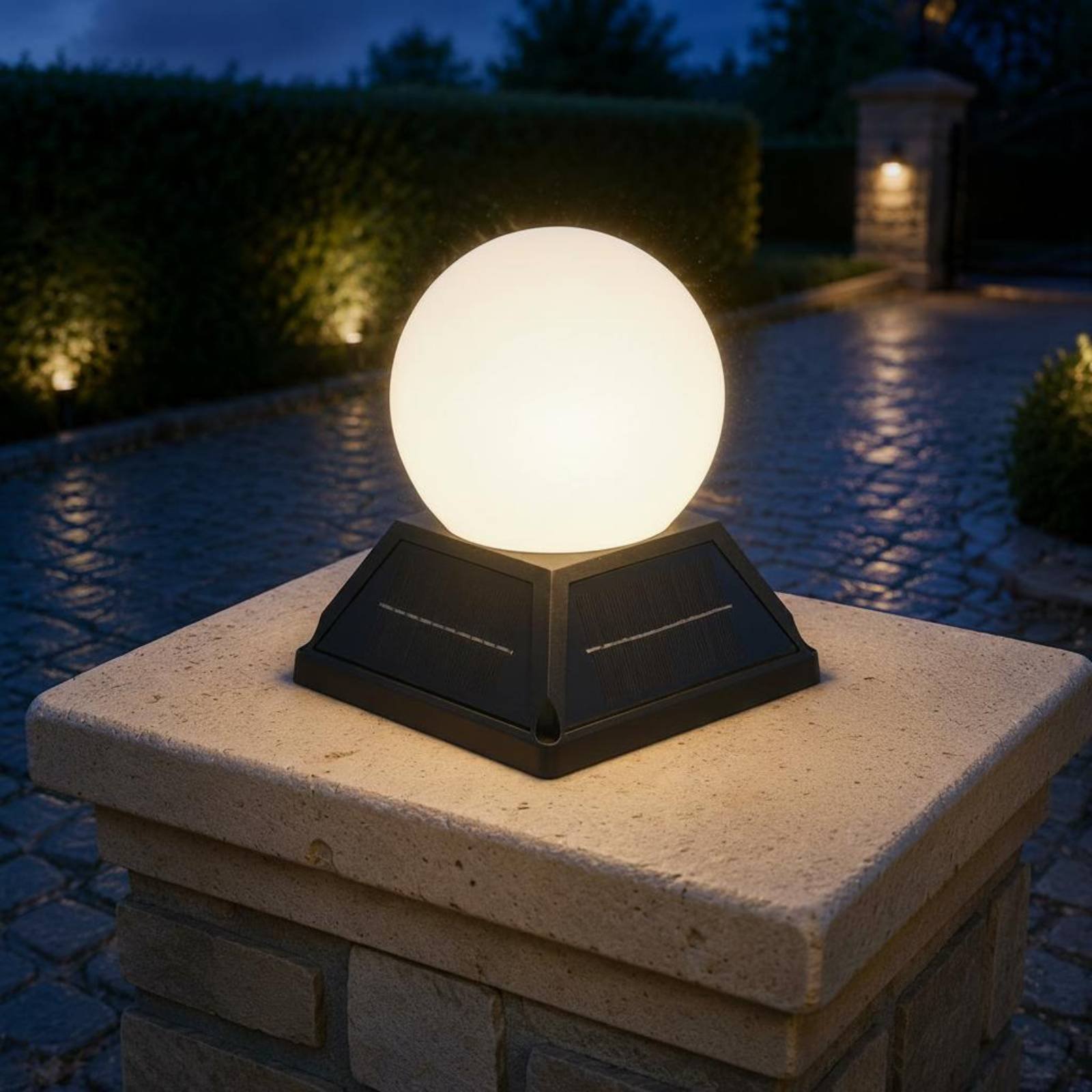 Lampu Tiang Tenaga Surya denga - Outdoor Lighting Wireless ulasan dan harga