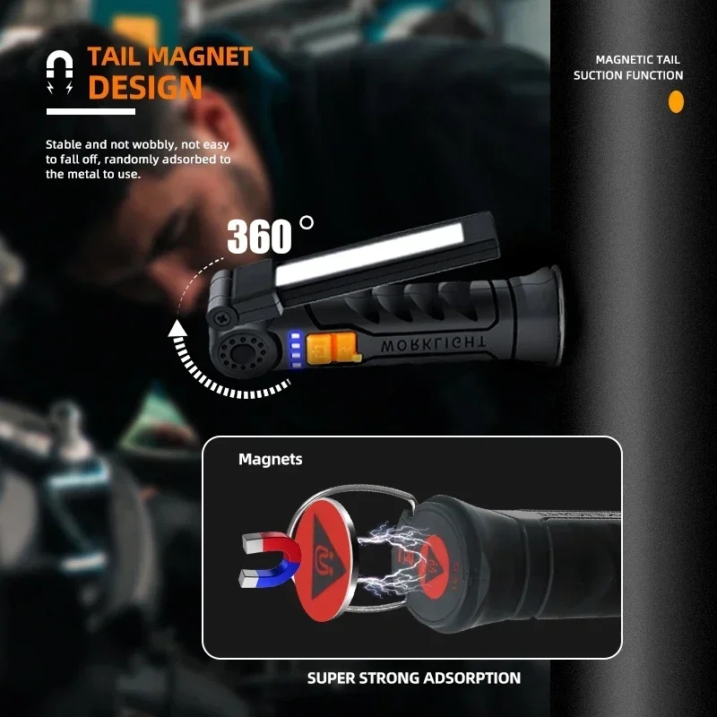 Lampu Pencari COB LED Portabel - Outdoor Lighting Portable ulasan dan harga