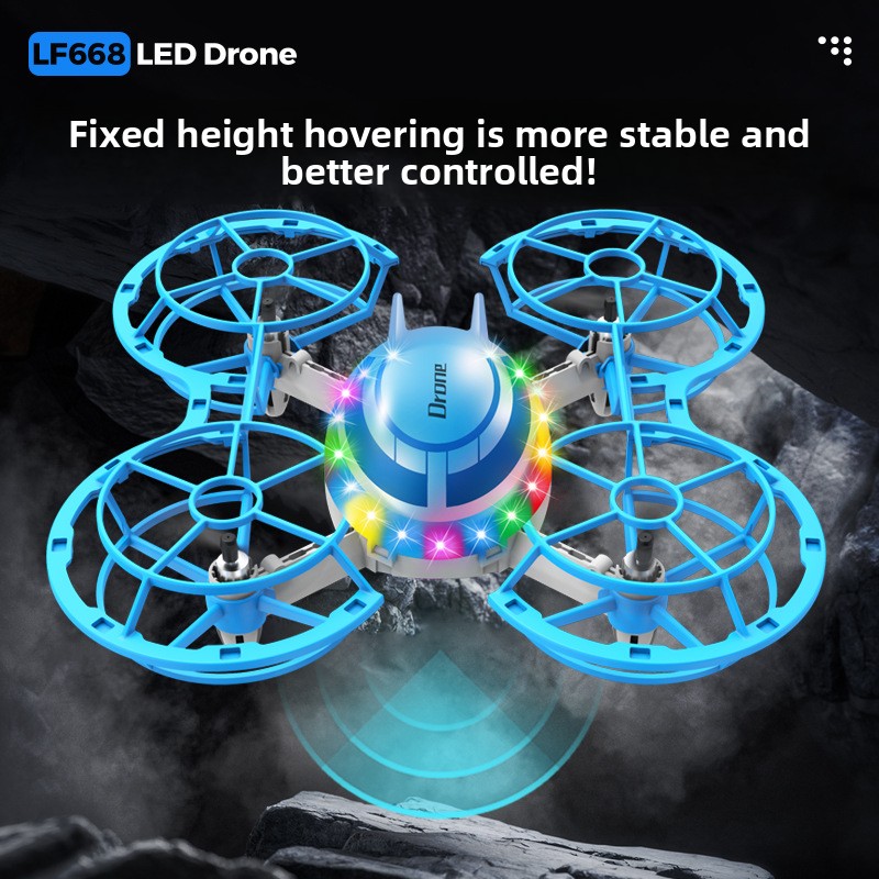 Drone RC Mini dengan Lampu LED - Outdoor Lighting Box ulasan dan harga