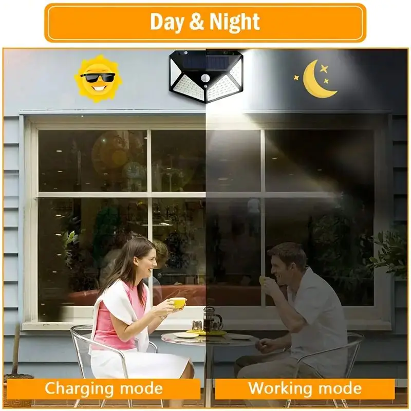 Lampu Taman Tenaga Surya 100LE - Outdoor Lighting Portable ulasan dan harga