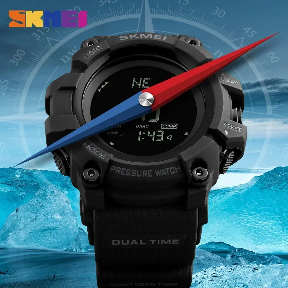 SKMEI 1358 jam tangan pelacak  - Outdoor Lighting For Steps ulasan dan harga