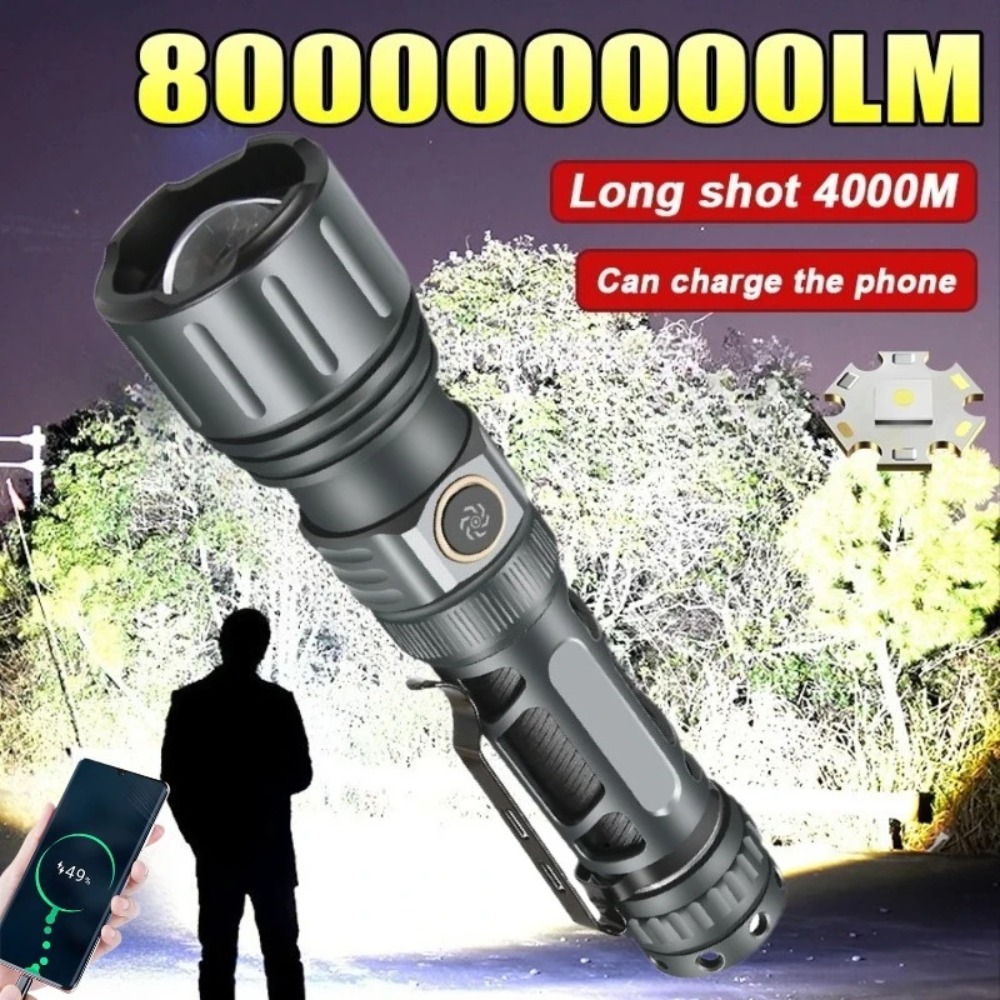 Senter Super Terang Lampu LED  - Outdoor Lighting Portable ulasan dan harga