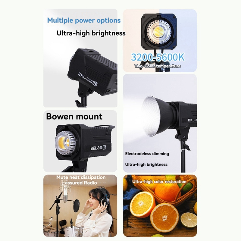 Lampu Video LED Bi 300W, Penca - Outdoor Lighting Wireless ulasan dan harga