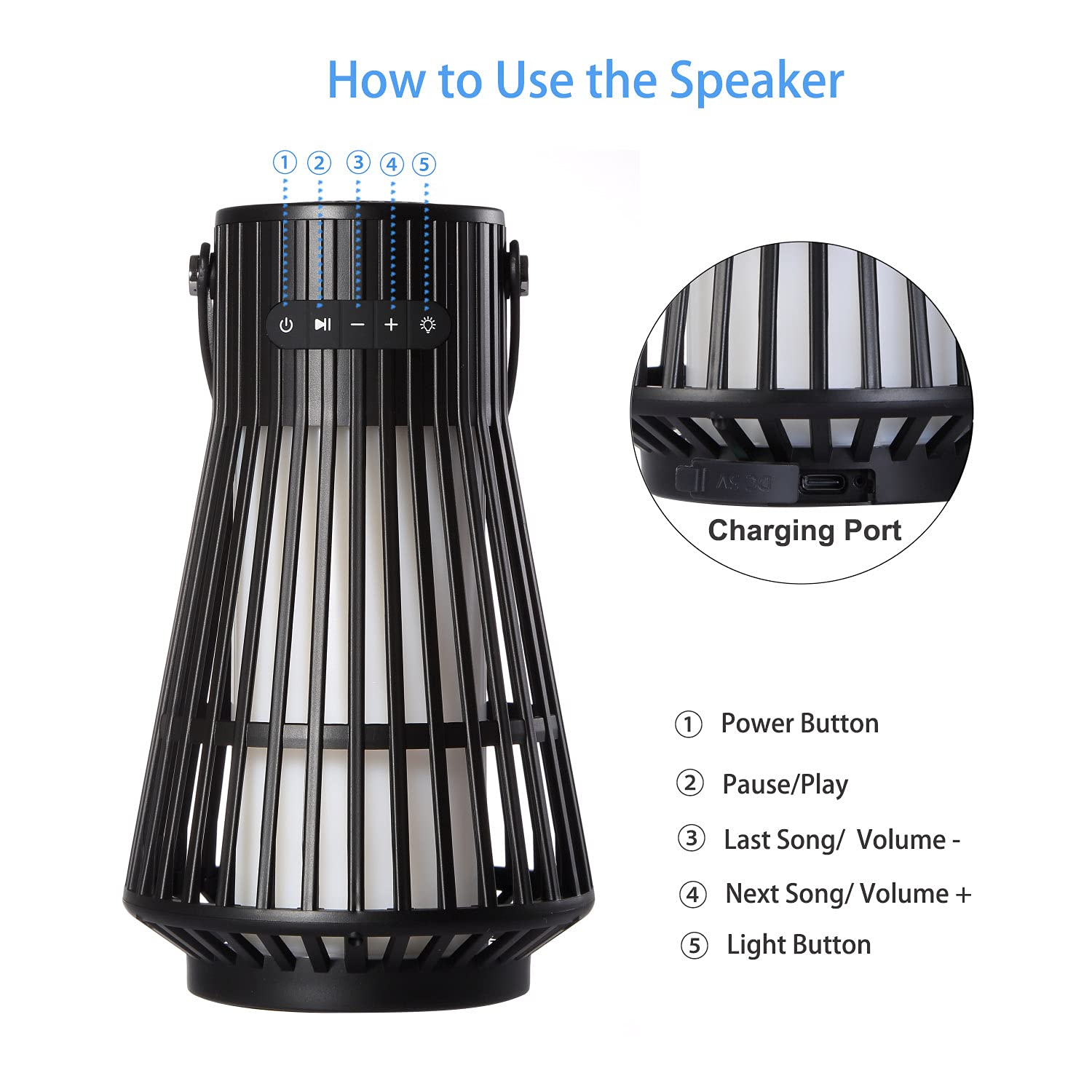 Lampu berkemah LED, pengeras s - Outdoor Lighting Wireless ulasan dan harga