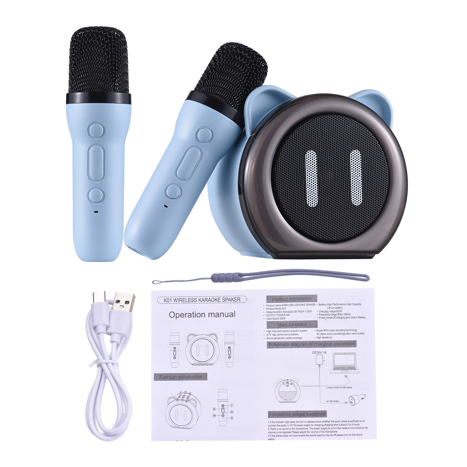Mesin Karaoke dengan 2 Mikrofo - Outdoor Lighting Wireless ulasan dan harga