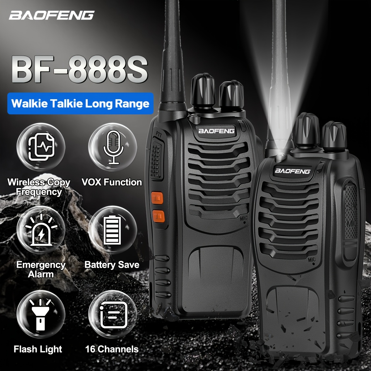 Baofeng Walkie Talkie Jarak Ja - Outdoor Lighting Portable ulasan dan harga